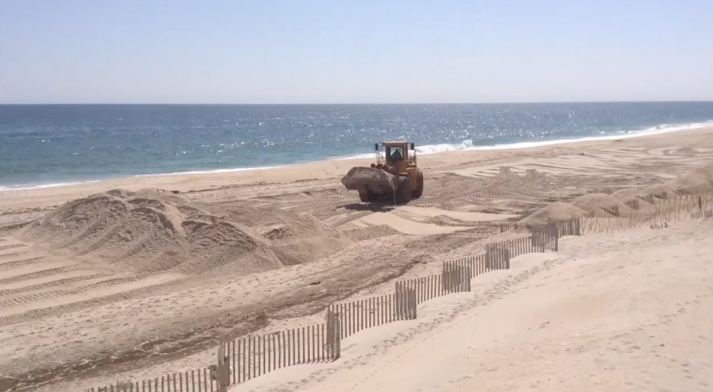 Building Stronger Dunes in Quogue